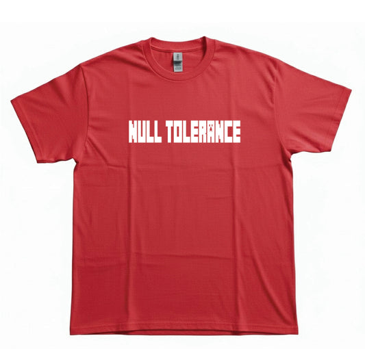 NULL TOLERENCE SHIRT