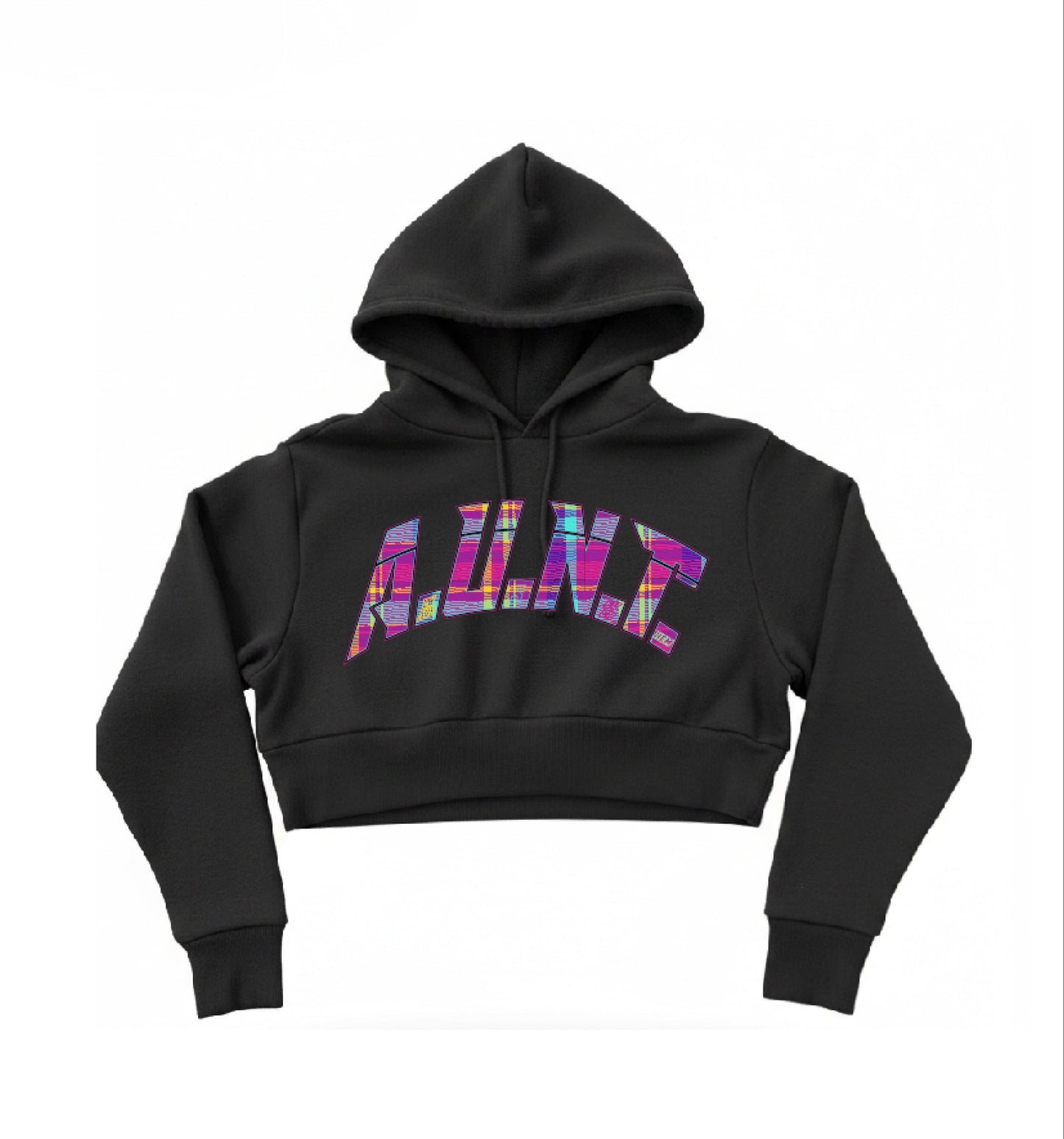 A.lwaysU.sN.everT.hem Womens Cropped Hoodie